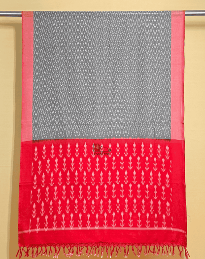 Red Grey 3-Piece Suit Set