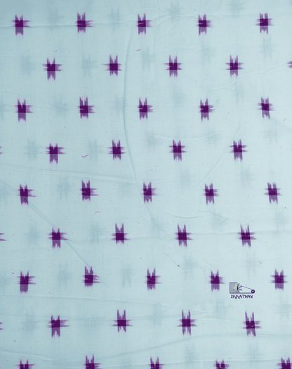 White Purple Star