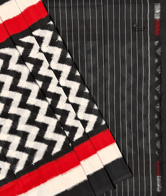 Double Ikkat Saree