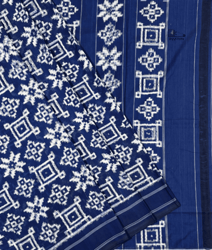 Double Ikkat Saree